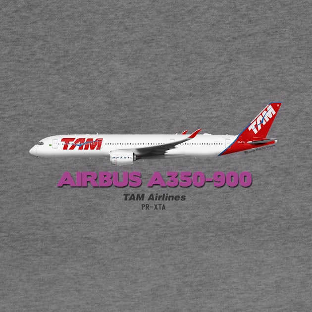 Airbus A350-900 - TAM Airlines by TheArtofFlying